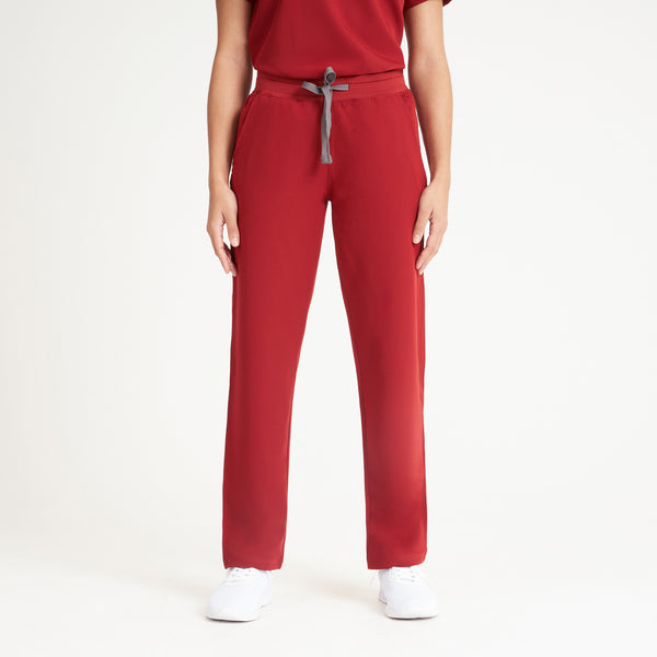 Simki 4956 Arlo Scrub Trouser - Burgundy