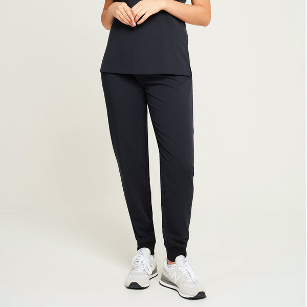 Simki 4958 Neo Scrub Jogger Trouser - Black
