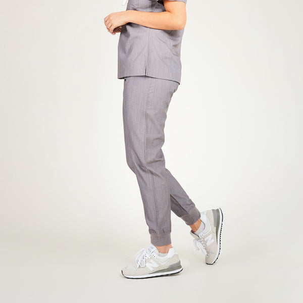Simki 4958 Neo Scrub Jogger Trouser - Charcoal