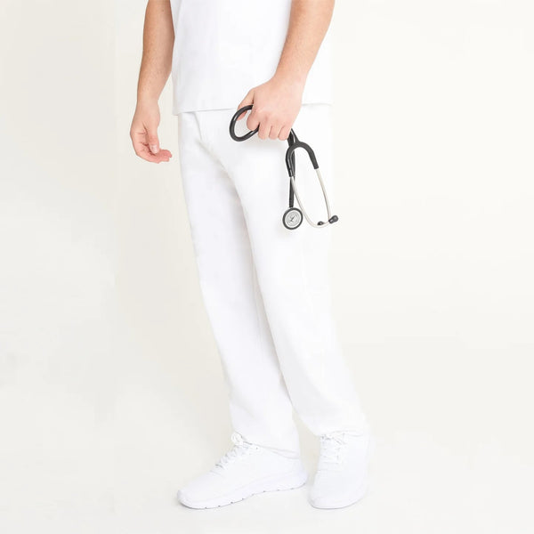 Simki 4952 Otto Male Scrub Trouser - White