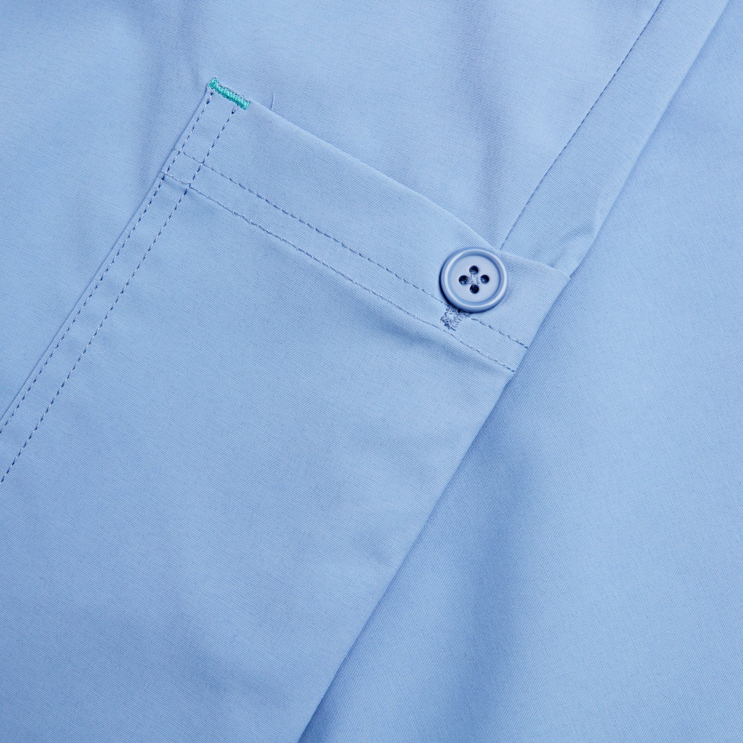Como Ladies Treated Scrub Trouser - Ciel