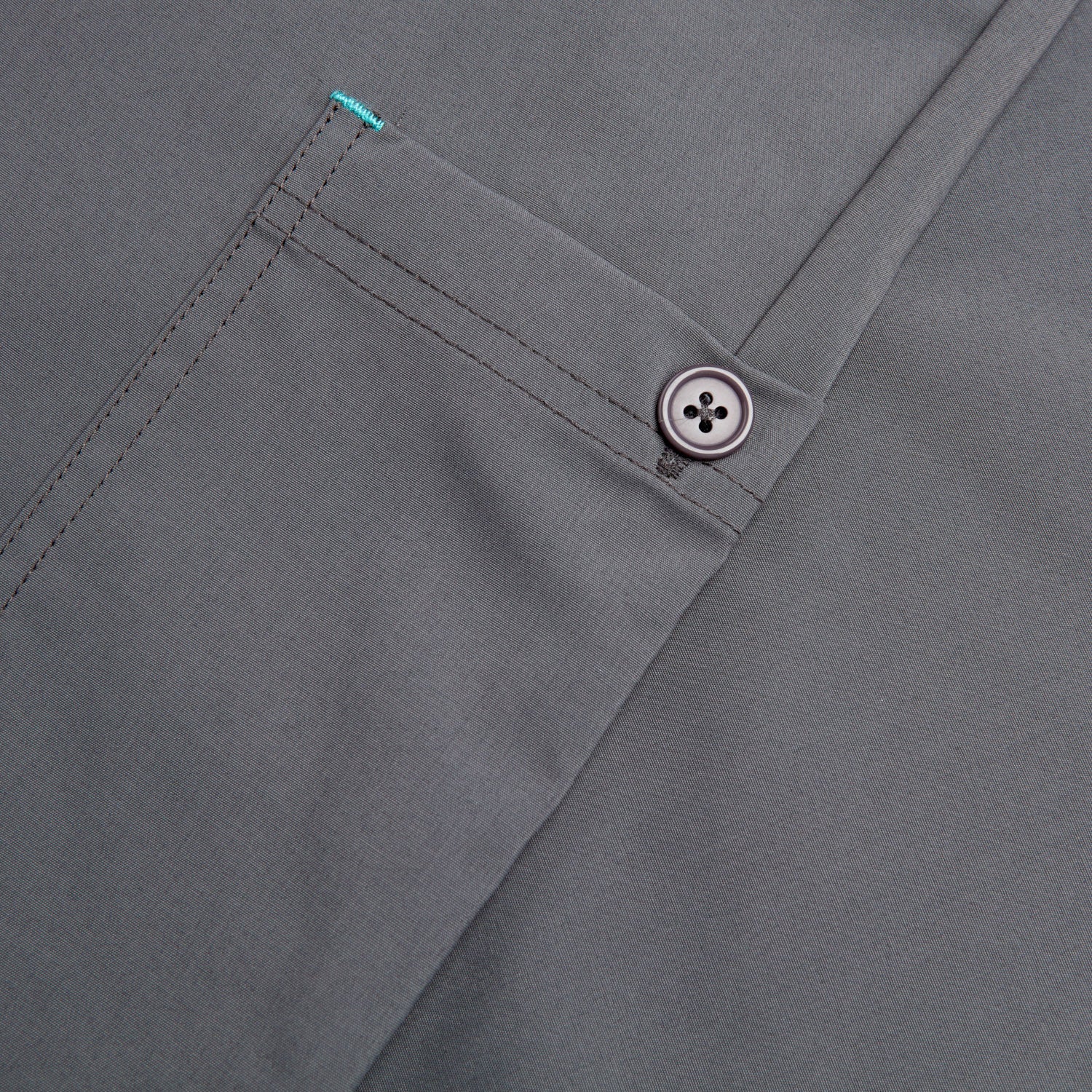 Como Ladies Treated Scrub Trouser - Pewter