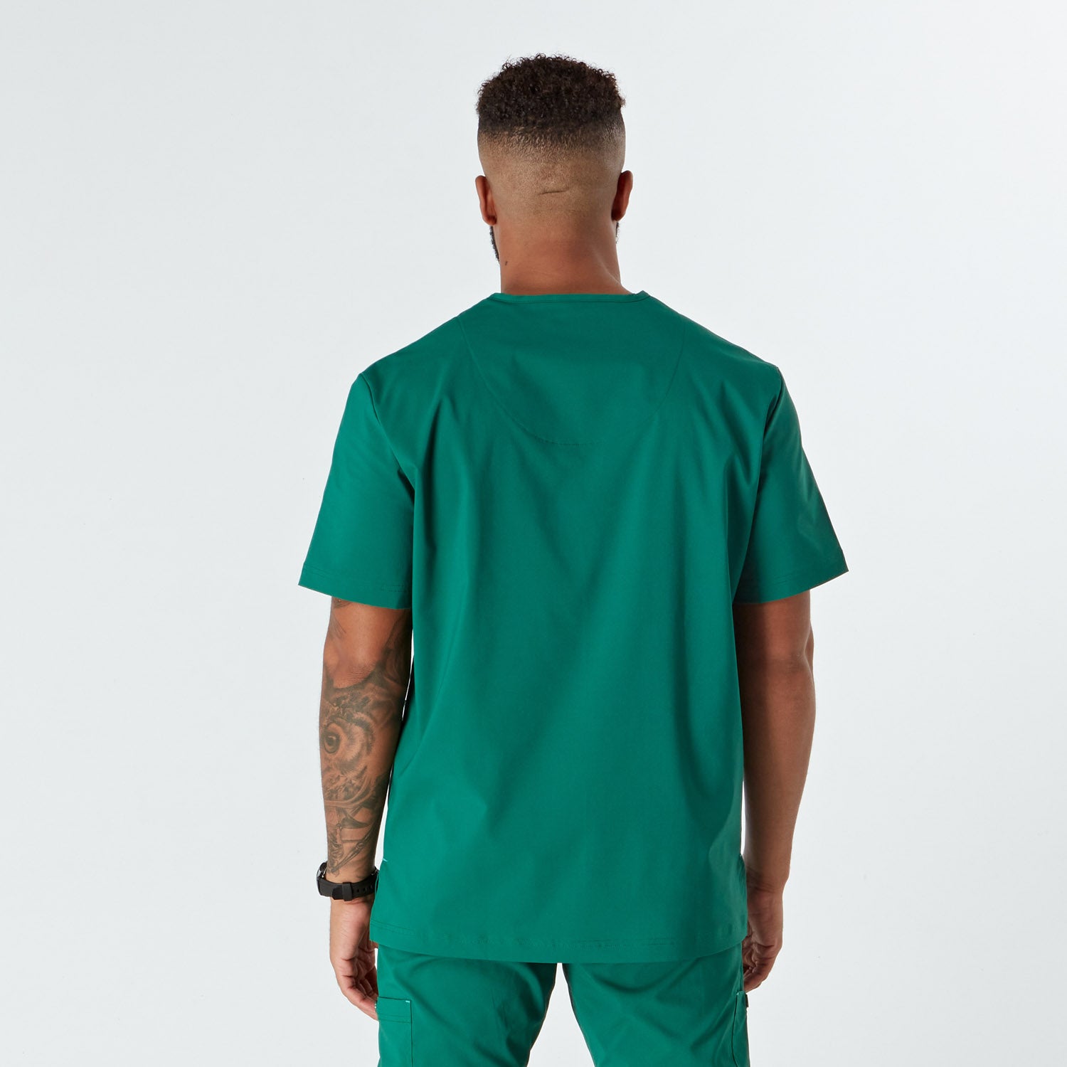 Imola Men’s Treated Scrub Top - Hunter