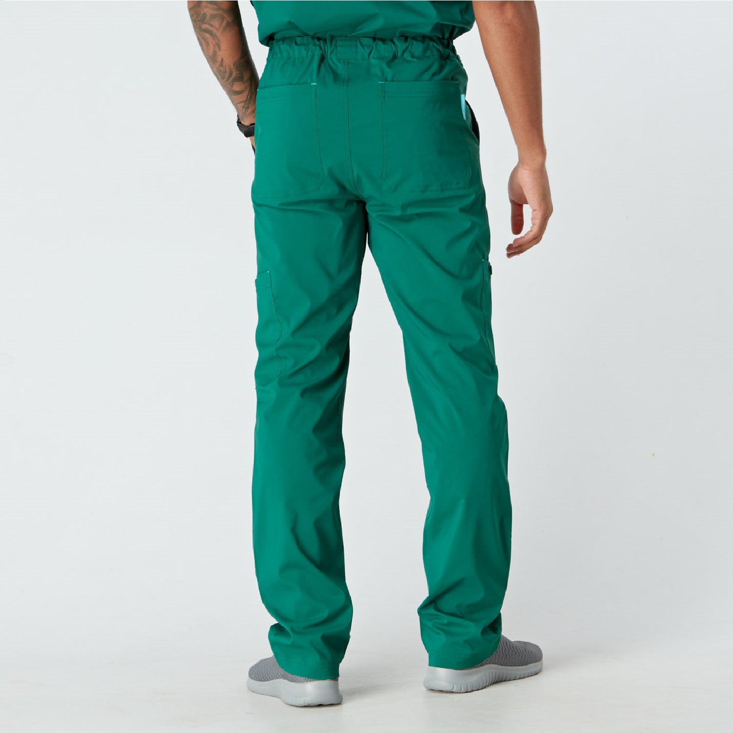 Monza Men's Treated Scrub Trouser - Hunter