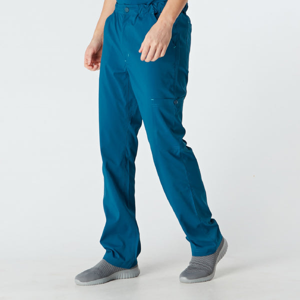 Monza Men's Treated Scrub Trouser - Caribbean
