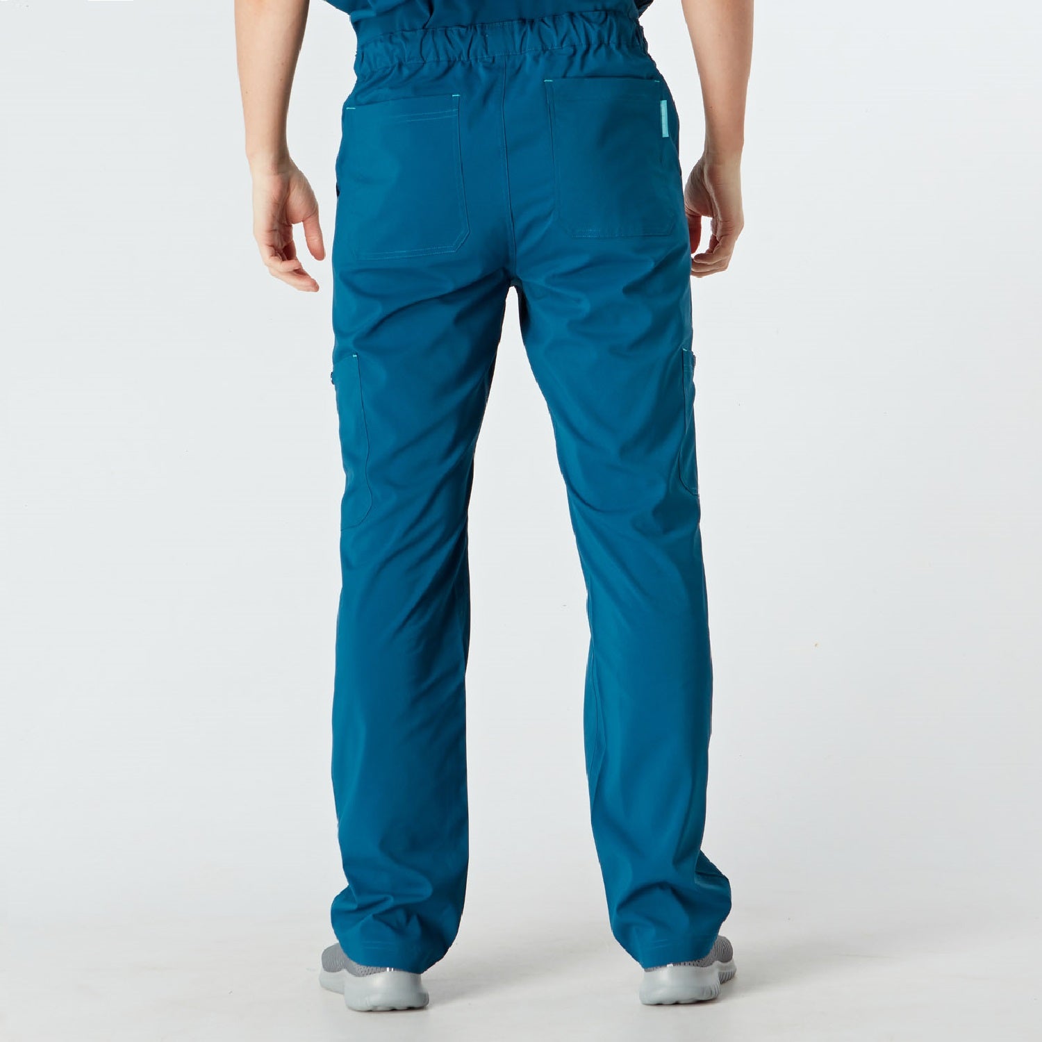 Monza Men's Treated Scrub Trouser - Caribbean