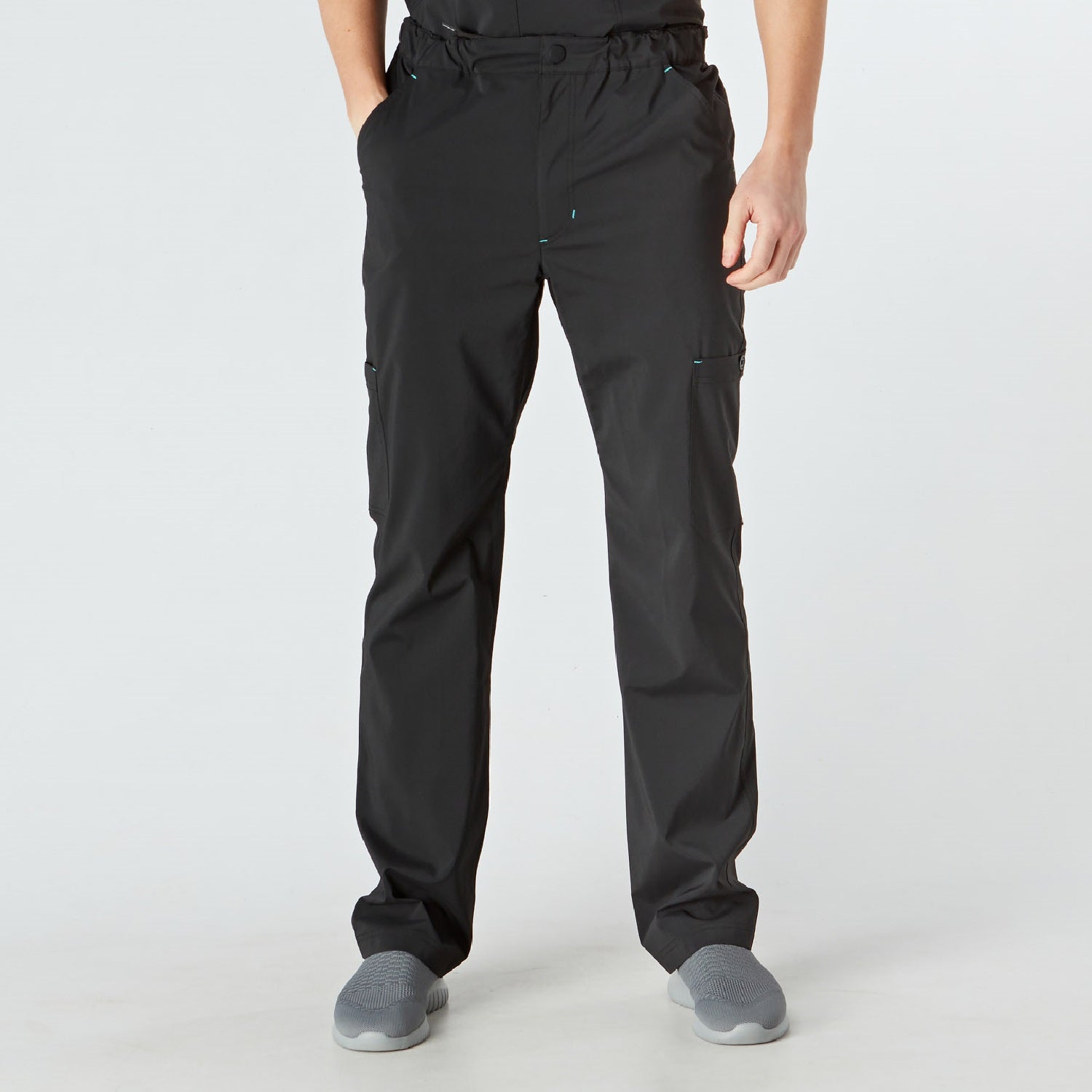 Monza Men's Treated Scrub Trouser - Black