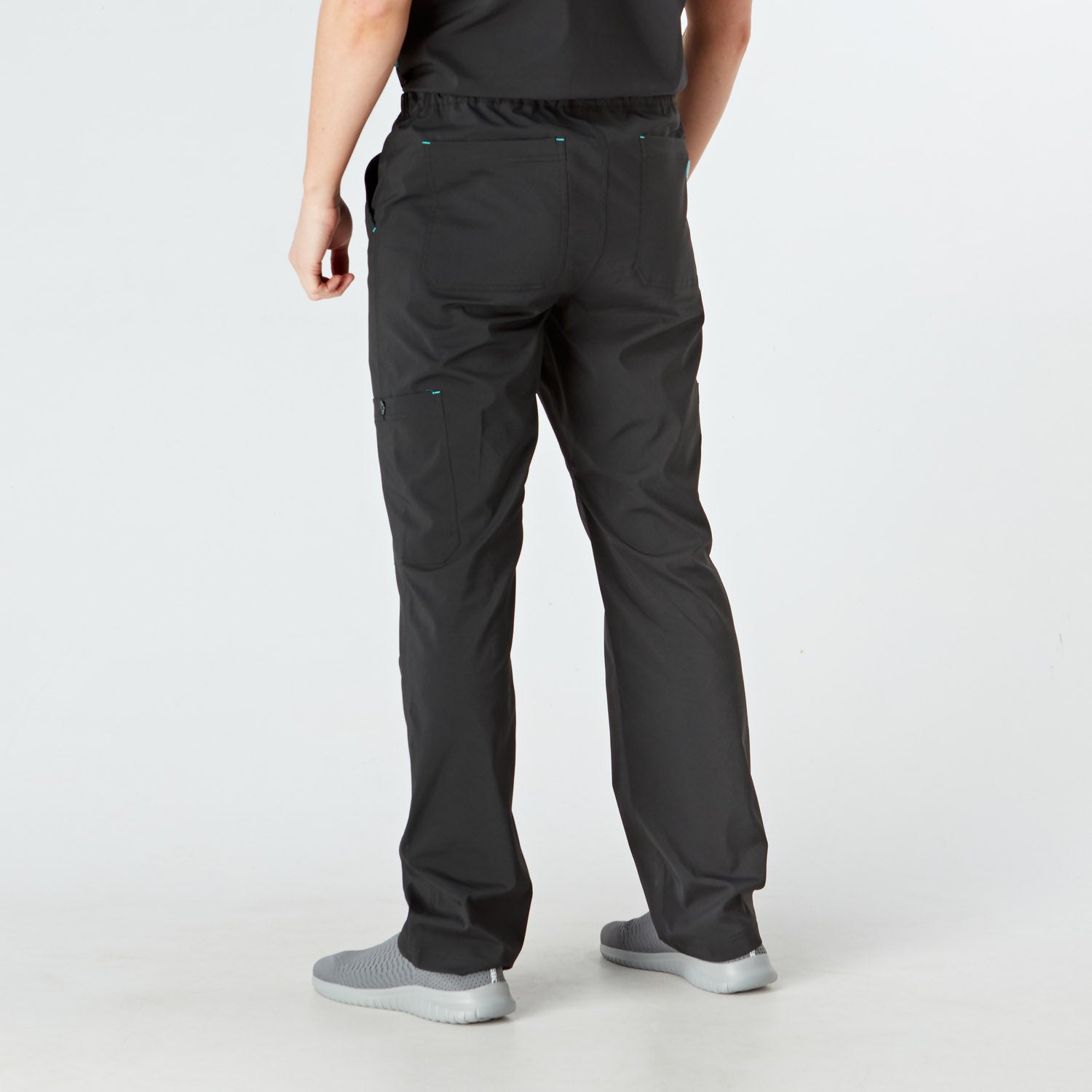 Monza Men's Treated Scrub Trouser - Black