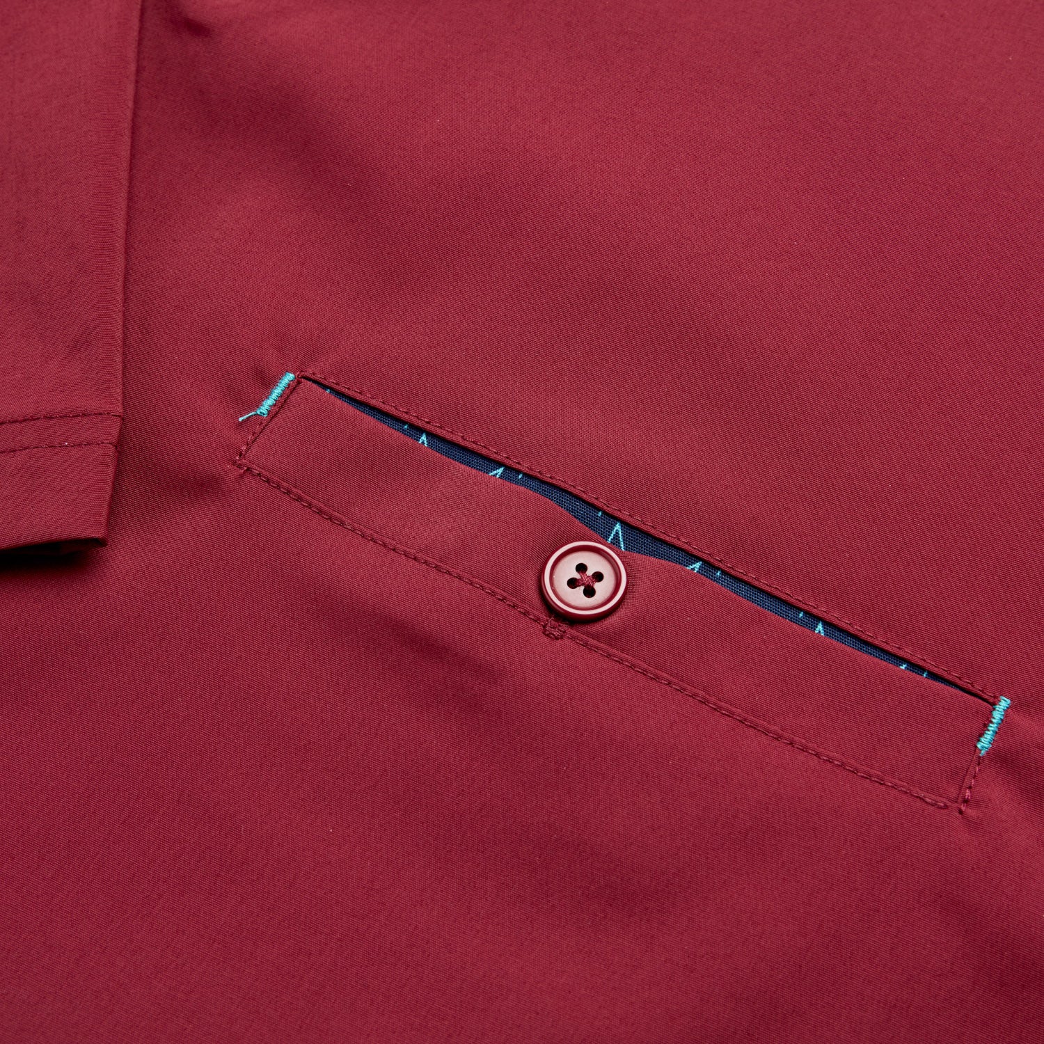 Imola Men’s Treated Scrub Top - Wine