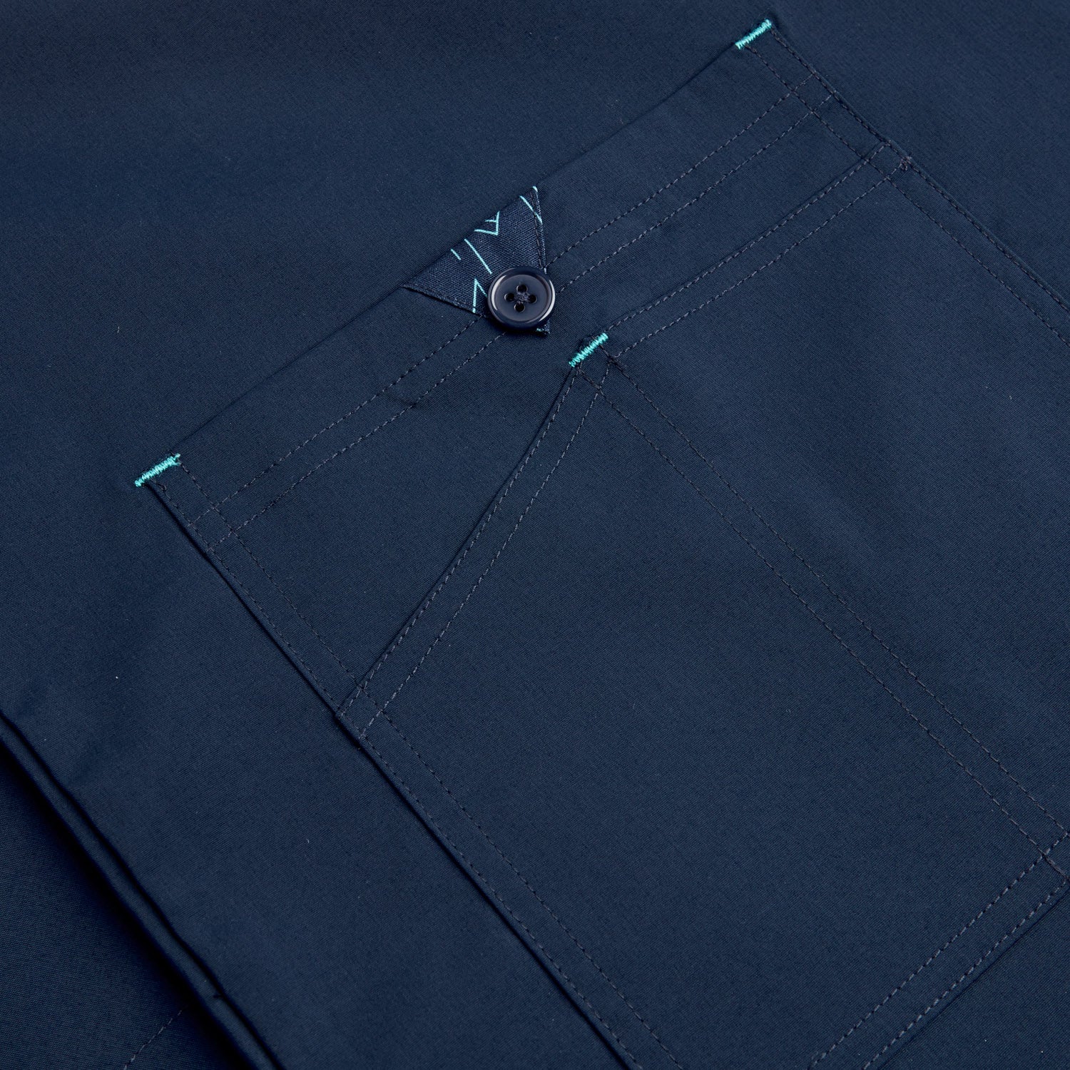 Imola Men’s Treated Scrub Top - Navy