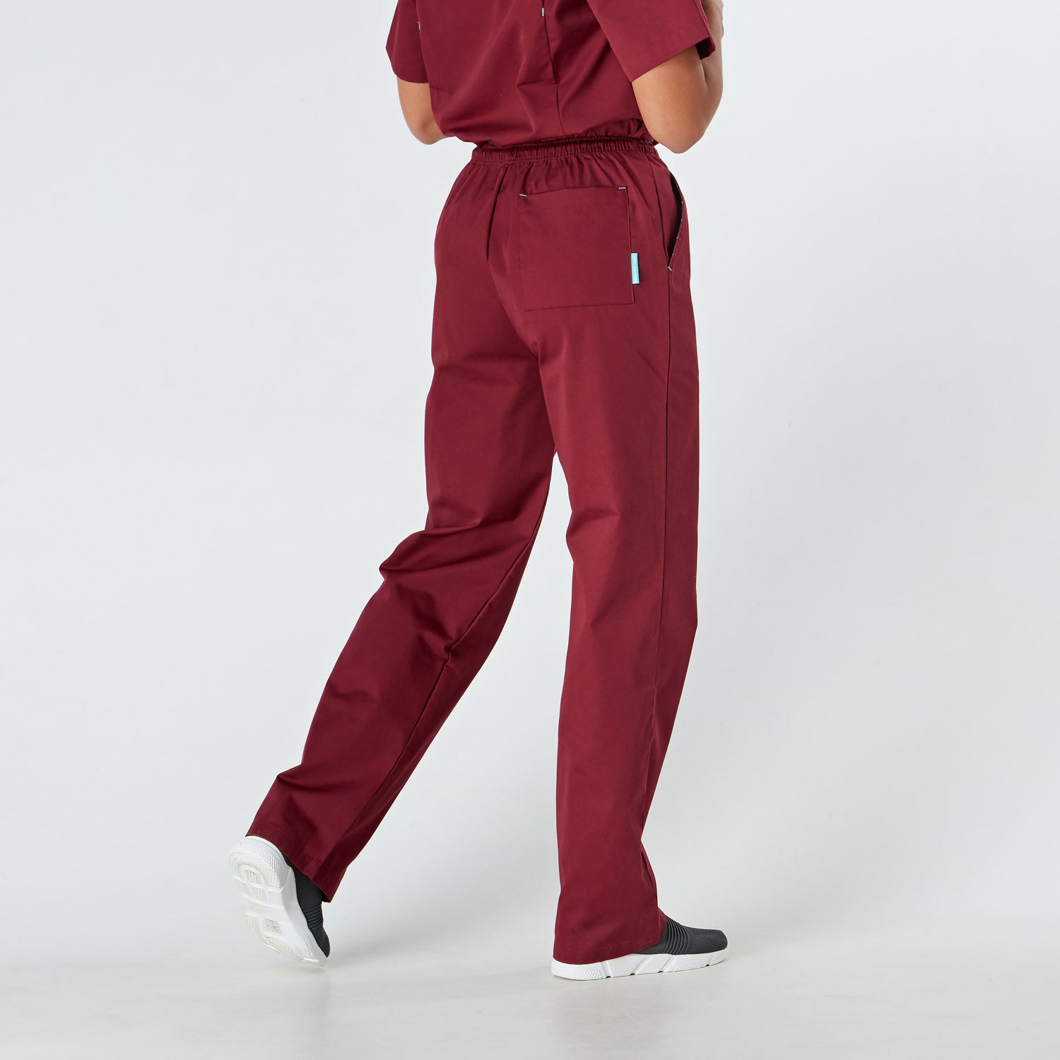 Genoa Unisex Scrub Trouser - Wine