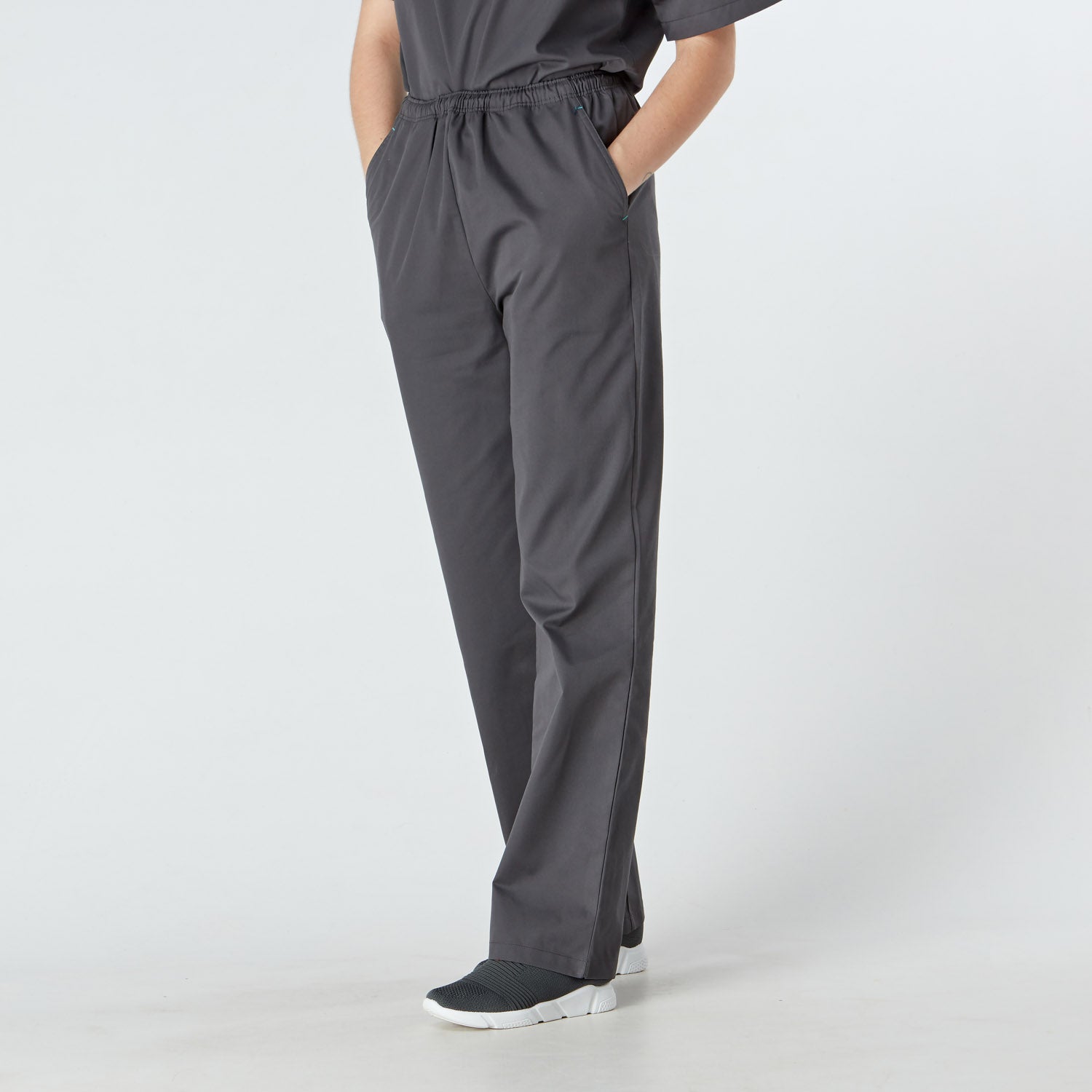 Genoa Unisex Scrub Trouser - Pewter