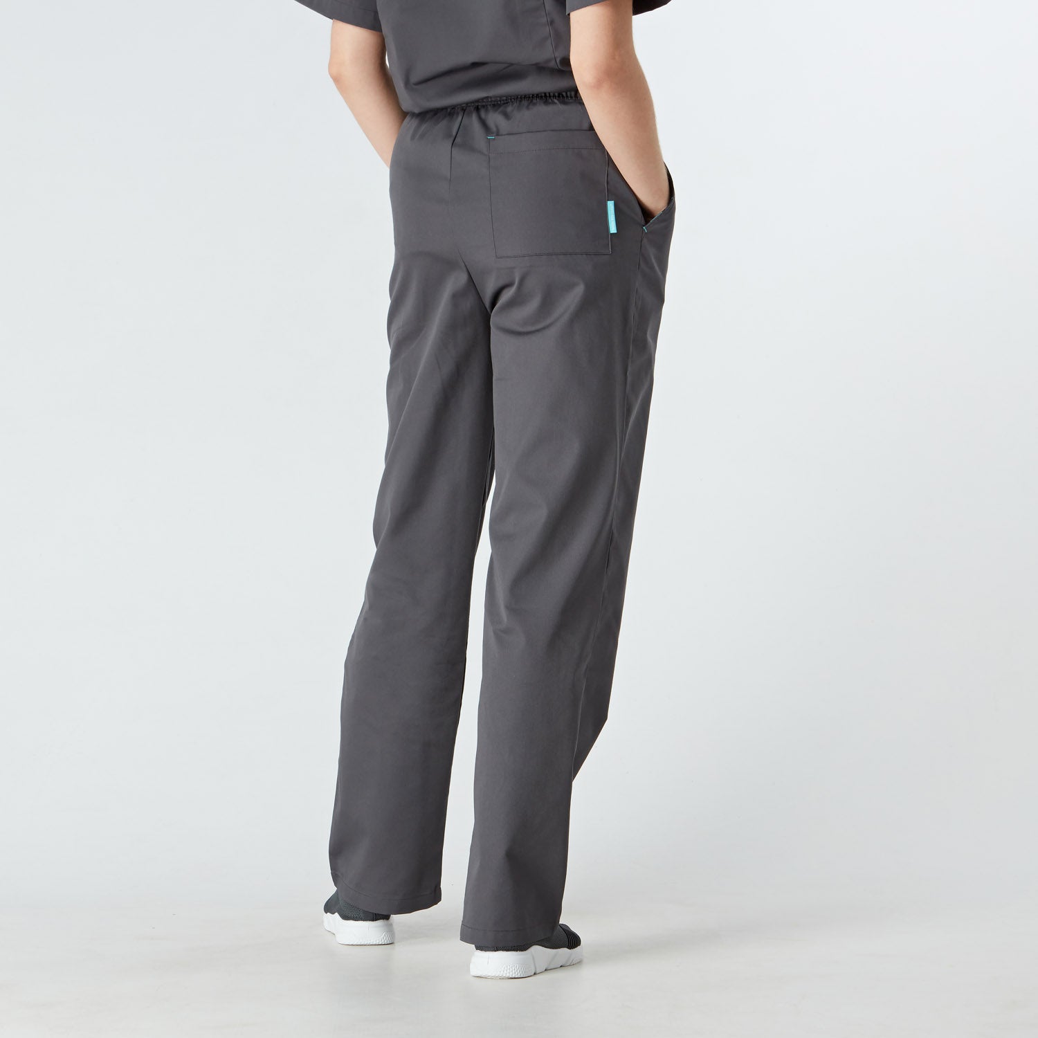 Genoa Unisex Scrub Trouser - Pewter