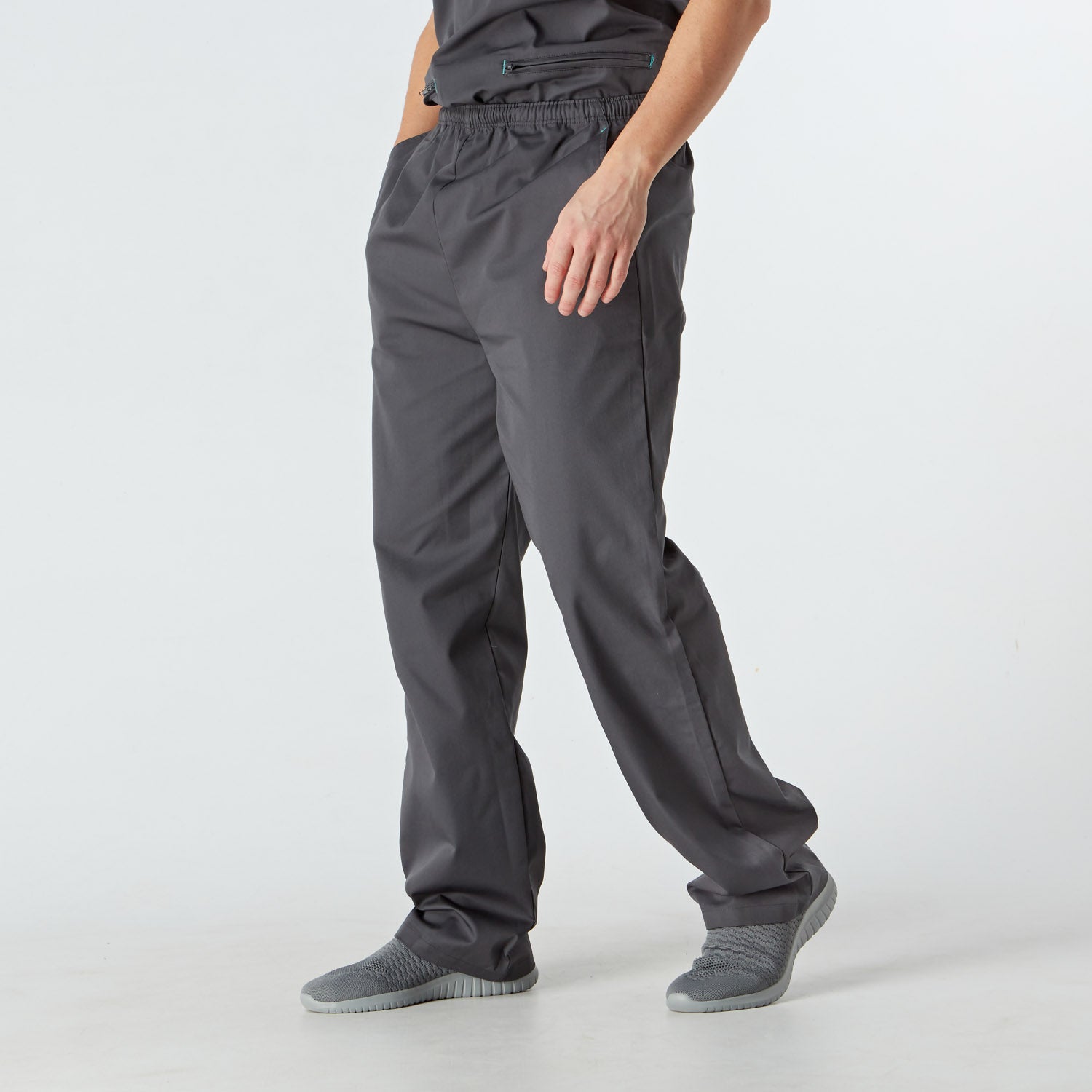 Genoa Unisex Scrub Trouser - Pewter